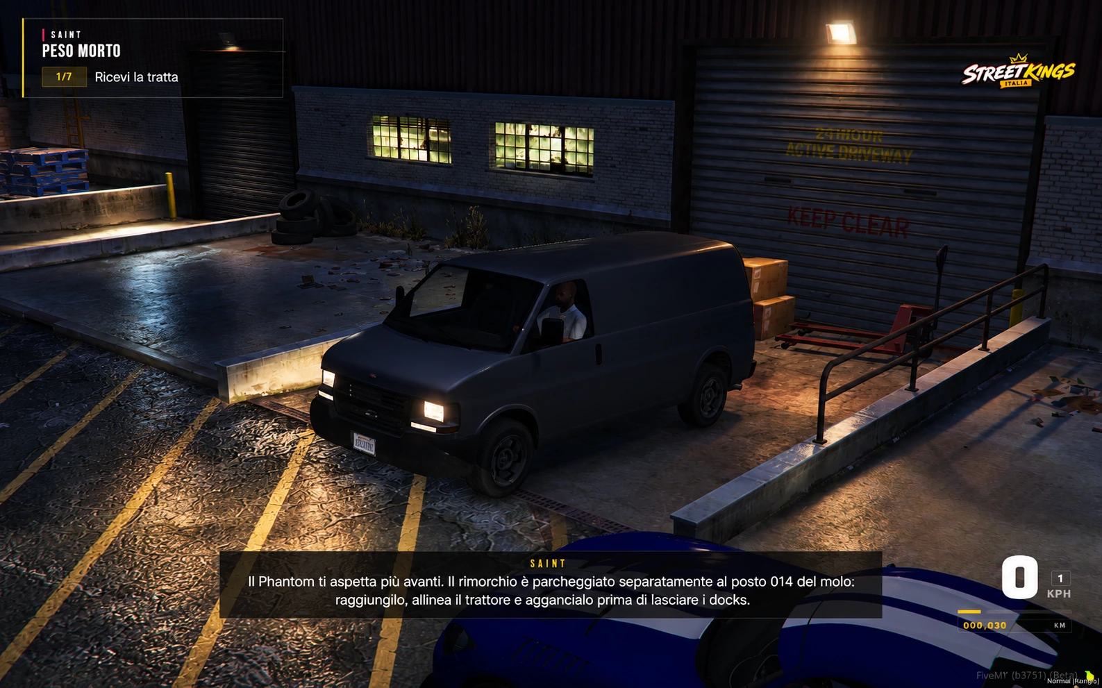 Una missione della storyline di StreetKings Italia.